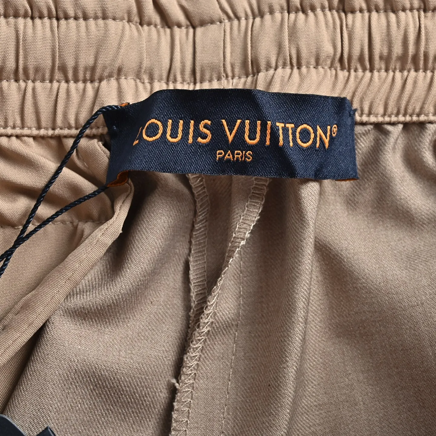 Louis Vuitton/Louis Vuitton 25Fw Khaki wool straight trousers